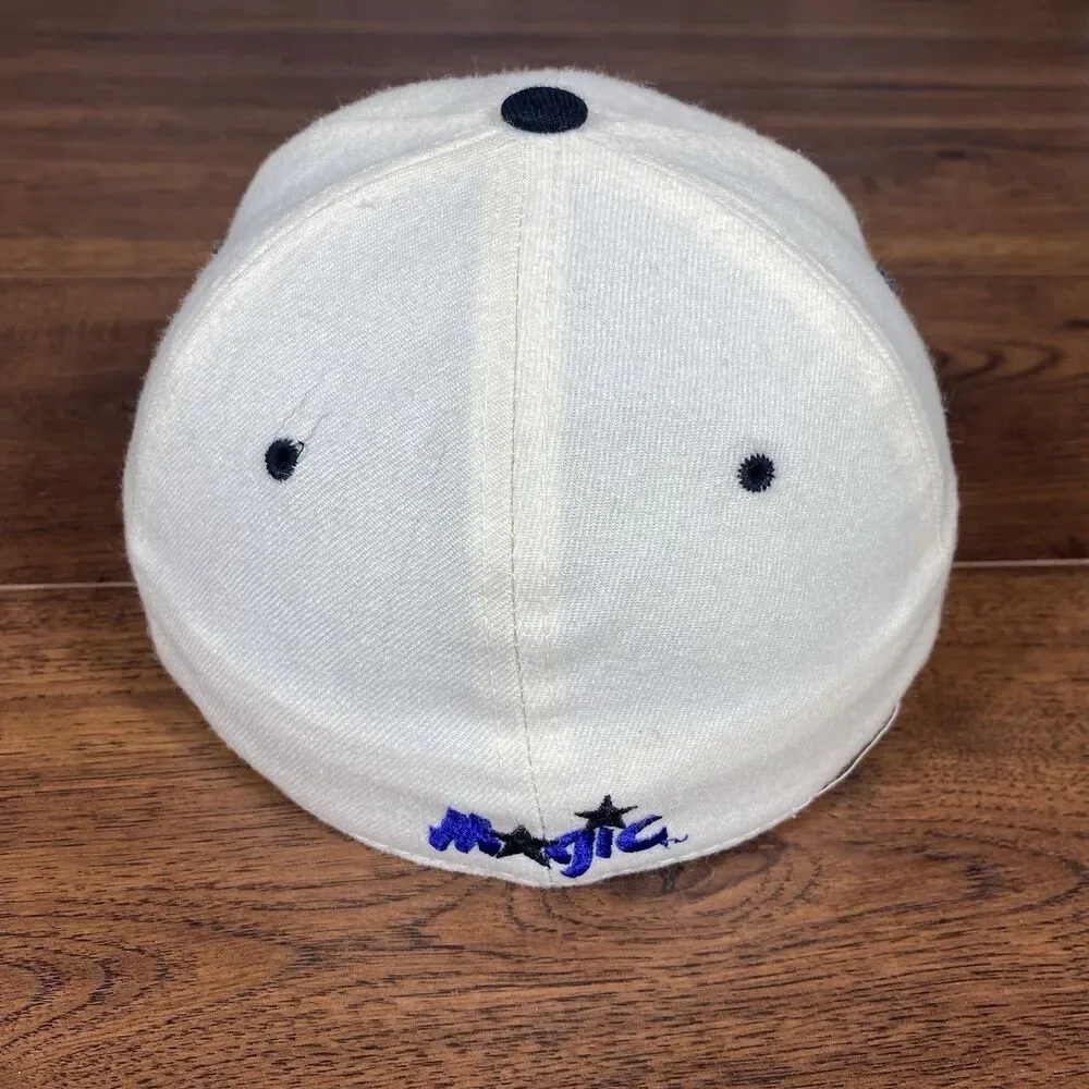 Vintage Orlando Magic New Era 5950 Fitted Hat 6 7/8 100% Wool Made In USA 90s